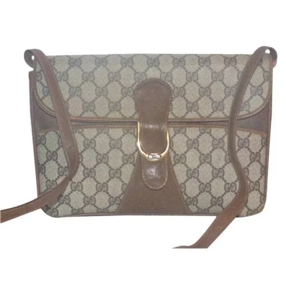 【GUCCI】Logo Pattern Fabric Horizontal Unisex Two-Way Bag Gucci | Bags | Gucci Vintage Brown Large G Logo Print Coated
